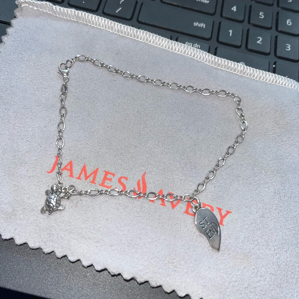 James Avery Medium Anklet (charms not included)